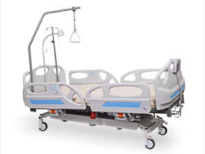 łóżko rehabilitacyjne szpitalne elektryczne ANDIMED z wyposażeniem - łóżko przeznaczone na OIOM