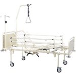 Łóżko rehabilitacyjne szpitalne A4/3SG z wyposażeniem