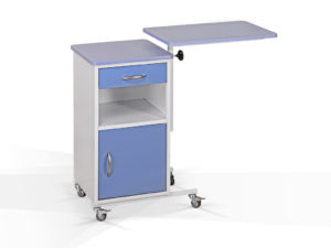Szpitalna szafka przyłóżkowa metalowa SM-03
