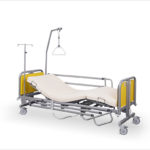 Łóżko rehabilitacyjne szpitalne elektryczne Frater z wyposażeniem