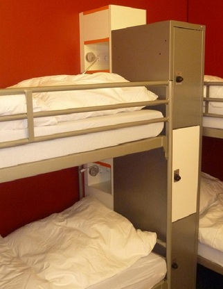 Hotelowe łóżko piętrowe TYP 2B 3