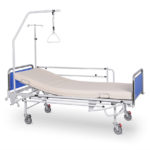 Łóżko rehabilitacyjne szpitalne A-4 z wyposażeniem