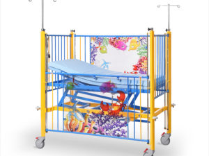 REHABILITACYJNE DZIECIĘCE ŁÓŻECZKO ELEKTRYCZNE  - PEDIATRYCZNE TEDDY BED - obrazek 6