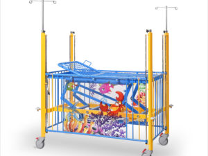REHABILITACYJNE DZIECIĘCE ŁÓŻECZKO ELEKTRYCZNE  - PEDIATRYCZNE TEDDY BED - obrazek 2