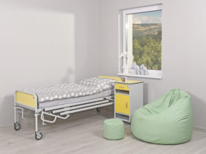 ŁÓŻKO REHABILITACYJNE A-3 PSYCHIATRYCZNE - obrazek 2